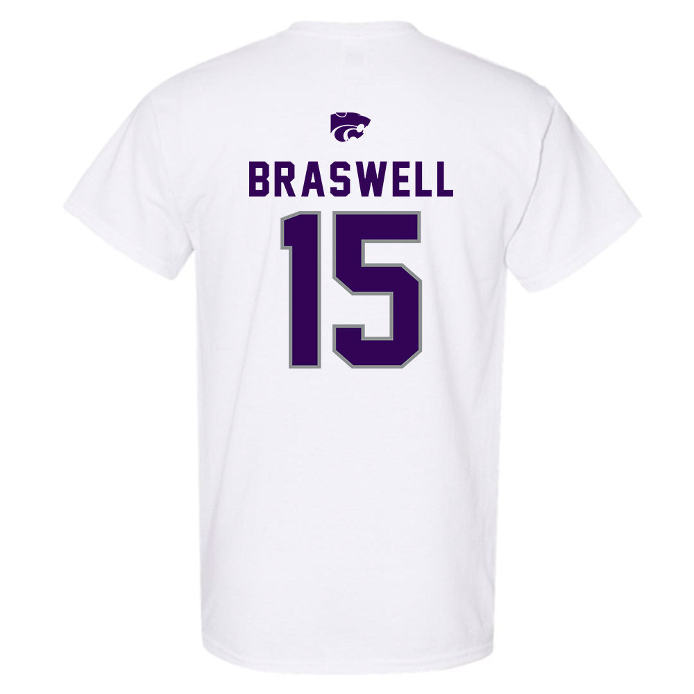 Kansas State - NCAA Women's Soccer : McKinnan Braswell - EMAW T-Shirt-1