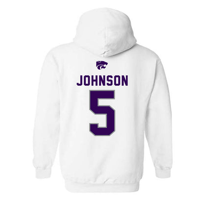 Kansas State - NCAA Football : Avery Johnson - EMAW Hooded Sweatshirt-1