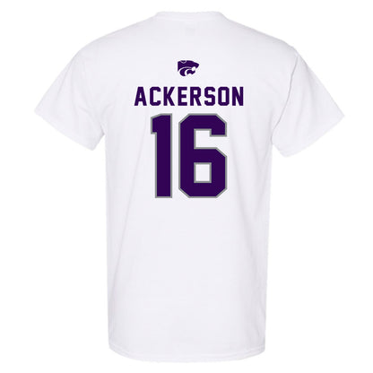 Kansas State - NCAA Football : Dj Ackerson - EMAW T-Shirt-1