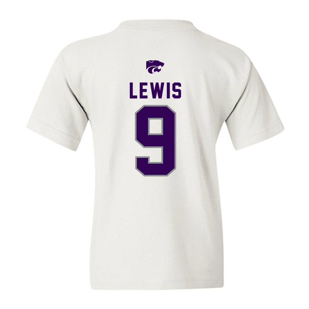 Kansas State - NCAA Baseball : Donte Lewis - EMAW Youth T-Shirt-1