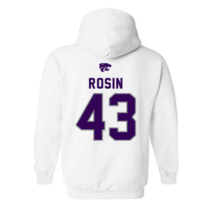 Kansas State - NCAA Baseball : Ben Rosin - EMAW Hooded Sweatshirt-1