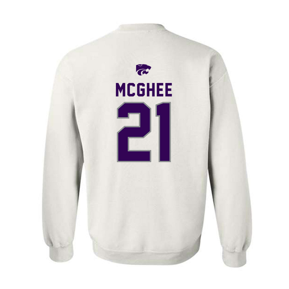 Kansas State - NCAA Football : LJ McGhee - EMAW Crewneck Sweatshirt-1