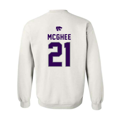 Kansas State - NCAA Football : LJ McGhee - EMAW Crewneck Sweatshirt-1