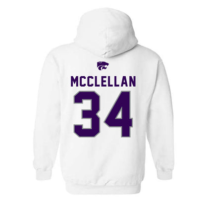 Kansas State - NCAA Football : Nick McClellan - EMAW Hooded Sweatshirt-1