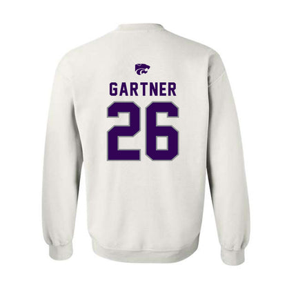 Kansas State - NCAA Baseball : Noah Gartner - EMAW Crewneck Sweatshirt-1
