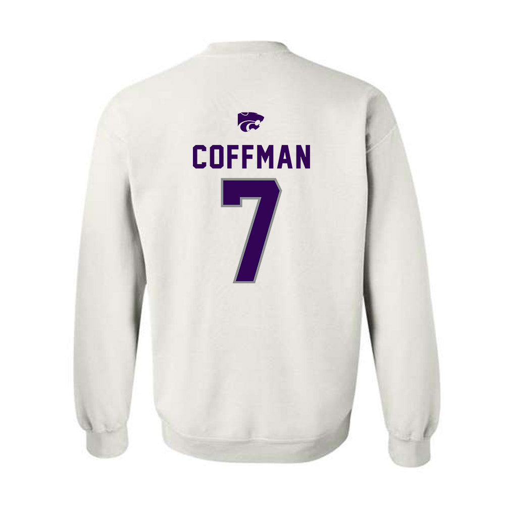 Kansas State - NCAA Women's Soccer : Sydney Coffman - EMAW Crewneck Sweatshirt-1