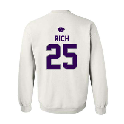 Kansas State - NCAA Football : Zashon Rich - EMAW Crewneck Sweatshirt-1