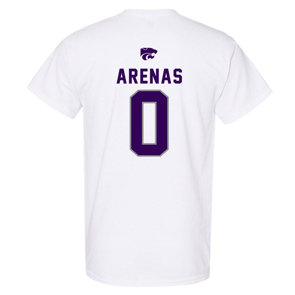 Kansas State - NCAA Women's Basketball : Izela Arenas - EMAW T-Shirt-1