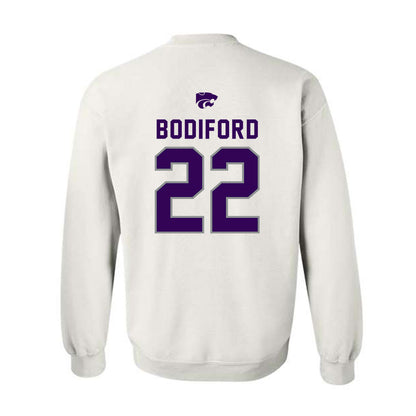 Kansas State - NCAA Football : Makari Bodiford - EMAW Crewneck Sweatshirt-1