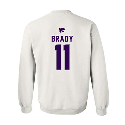 Kansas State - NCAA Women's Volleyball : Skylar Brady - EMAW Crewneck Sweatshirt-1