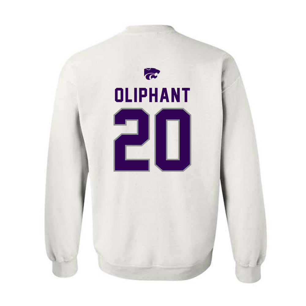 Kansas State - NCAA Football : Jacobi Oliphant - EMAW Crewneck Sweatshirt-1