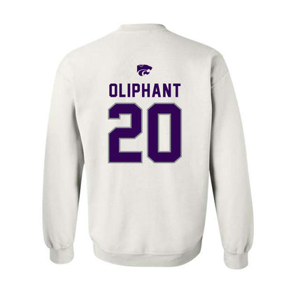 Kansas State - NCAA Football : Jacobi Oliphant - EMAW Crewneck Sweatshirt-1