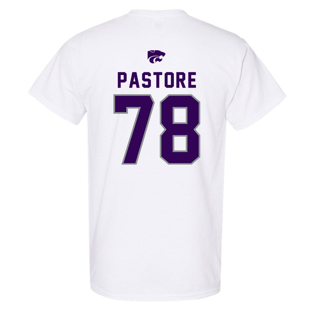 Kansas State - NCAA Football : John Pastore - EMAW T-Shirt-1