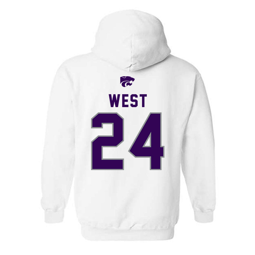 Kansas State - NCAA Football : Tanner West - EMAW Hooded Sweatshirt-1