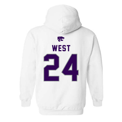 Kansas State - NCAA Football : Tanner West - EMAW Hooded Sweatshirt-1
