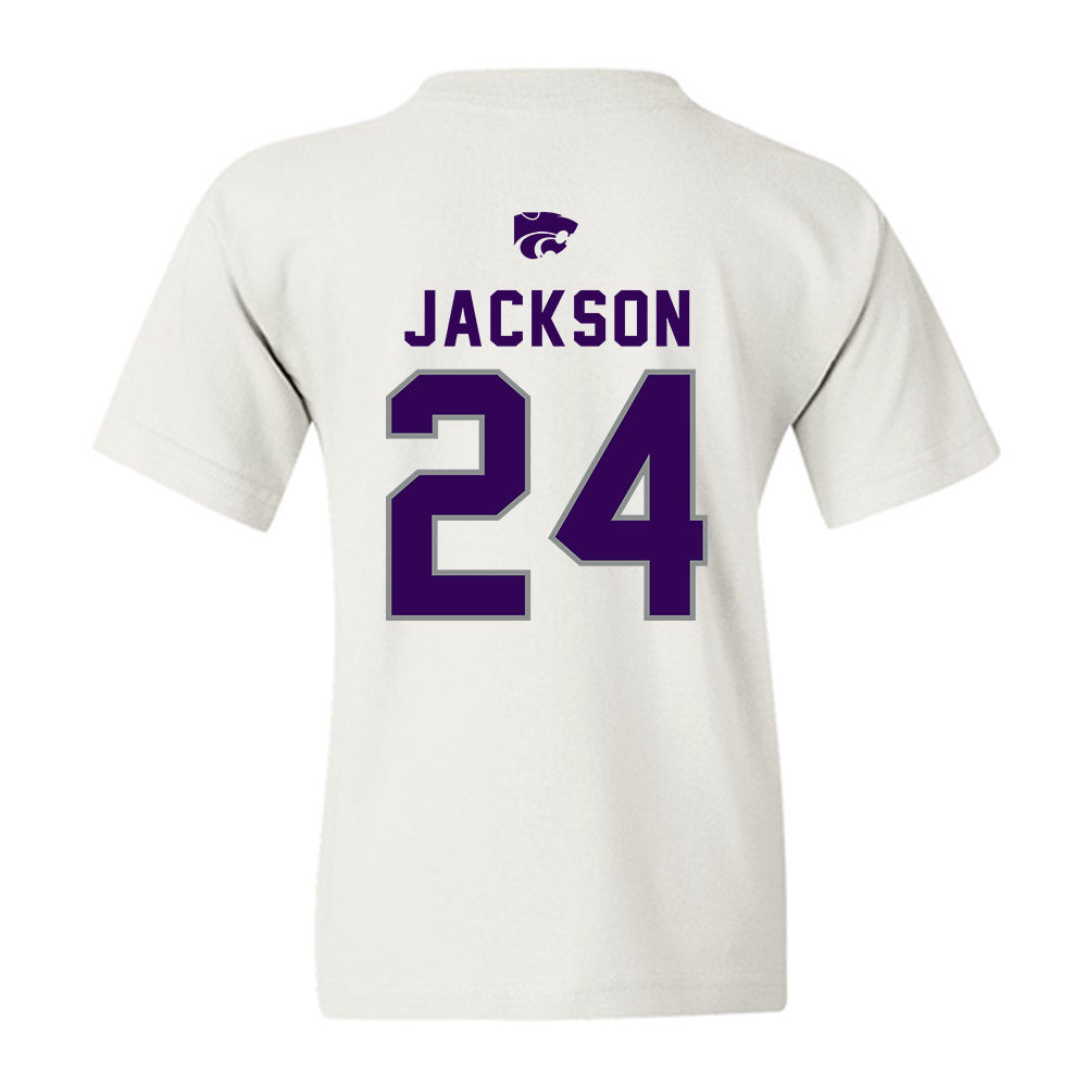 Kansas State - NCAA Football : Martel Jackson - EMAW Youth T-Shirt-1