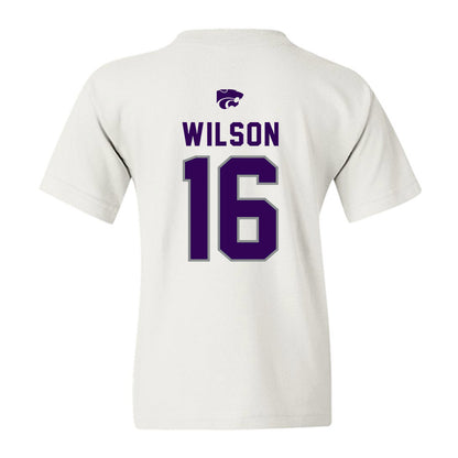 Kansas State - NCAA Football : Julius Wilson - EMAW Youth T-Shirt-1