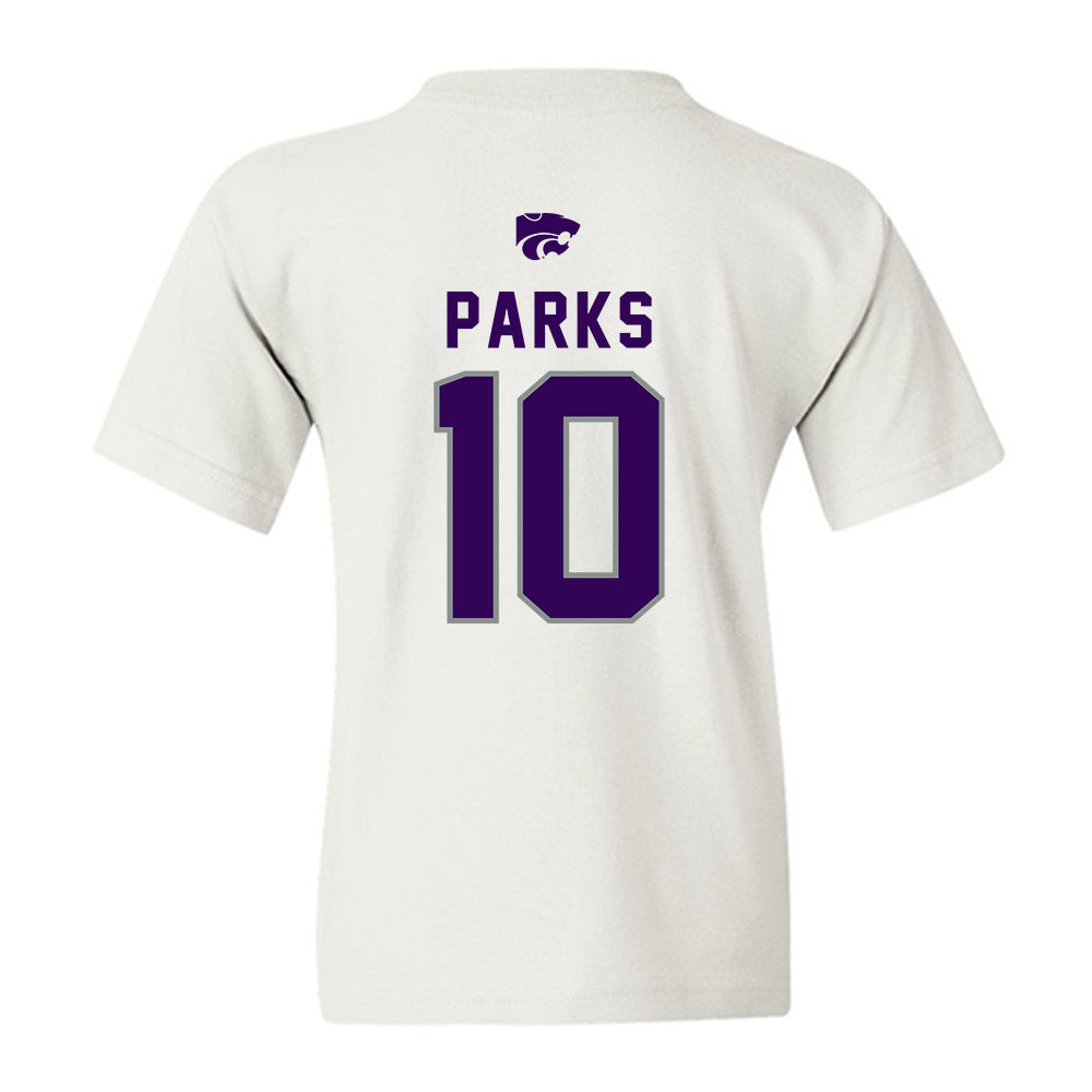 Kansas State - NCAA Women's Basketball : mikayla parks - EMAW Youth T-Shirt-1