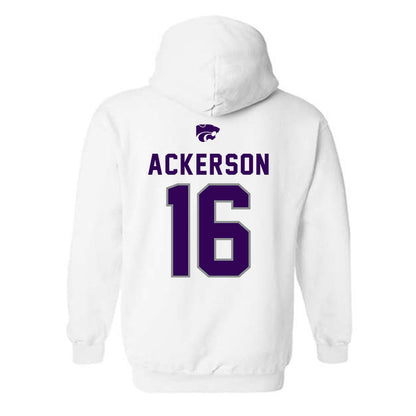Kansas State - NCAA Football : Dj Ackerson - EMAW Hooded Sweatshirt-1