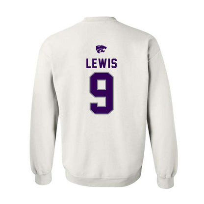 Kansas State - NCAA Baseball : Donte Lewis - EMAW Crewneck Sweatshirt-1