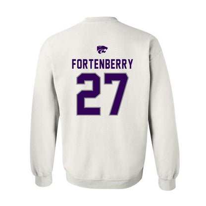Kansas State - NCAA Baseball : Robert Fortenberry - EMAW Crewneck Sweatshirt-1