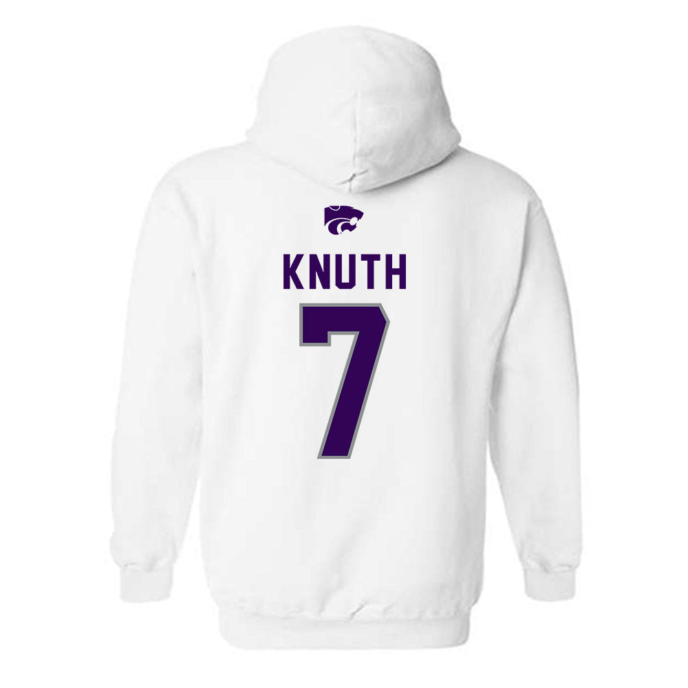 Kansas State - NCAA Football : Jacob Knuth - EMAW Hooded Sweatshirt-1