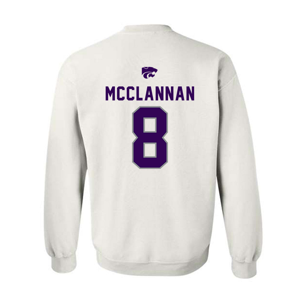 Kansas State - NCAA Football : Simon McClannan - EMAW Crewneck Sweatshirt-1
