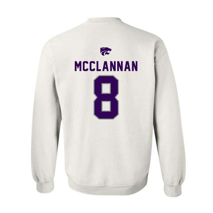 Kansas State - NCAA Football : Simon McClannan - EMAW Crewneck Sweatshirt-1
