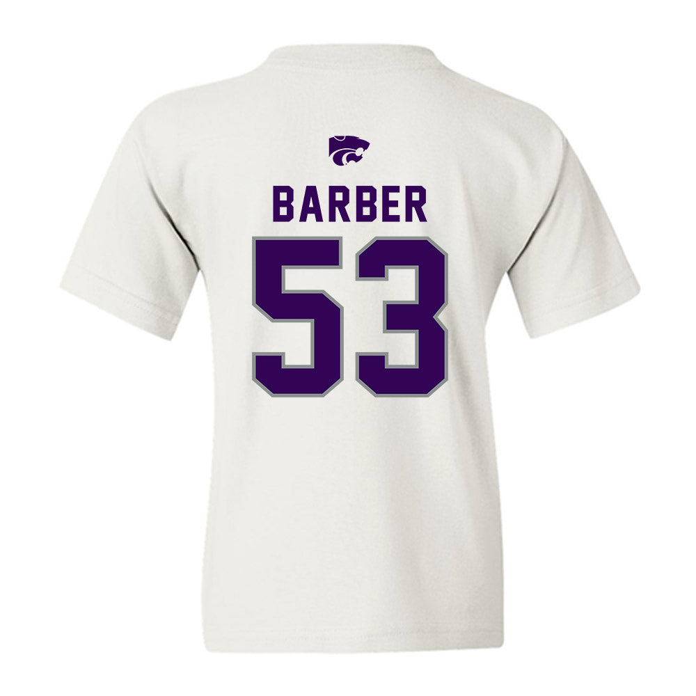 Kansas State - NCAA Football : Lamarcus Barber - EMAW Youth T-Shirt-1