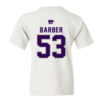 Kansas State - NCAA Football : Lamarcus Barber - EMAW Youth T-Shirt-1