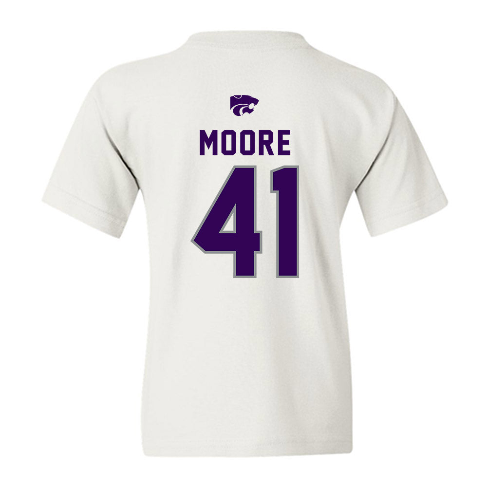 Kansas State - NCAA Football : Ashton Moore - EMAW Youth T-Shirt-1