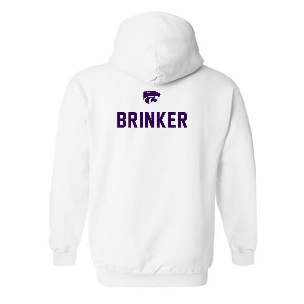 Kansas State - NCAA Women's Track & Field : Delaney Brinker - EMAW Hooded Sweatshirt-1