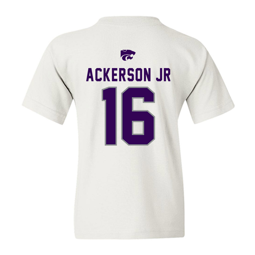 Kansas State - NCAA Football : Dj Ackerson Jr - EMAW Youth T-Shirt-1