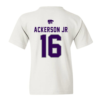 Kansas State - NCAA Football : Dj Ackerson Jr - EMAW Youth T-Shirt-1