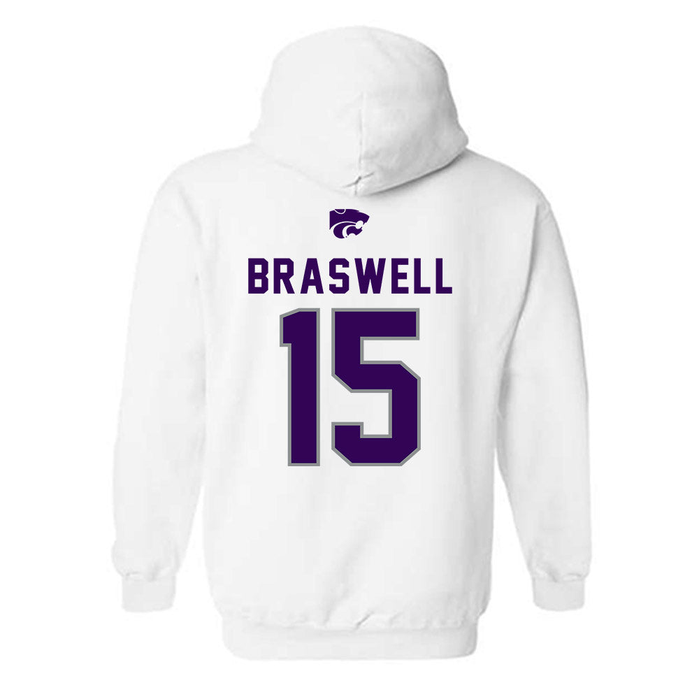 Kansas State - NCAA Women's Soccer : McKinnan Braswell - EMAW Hooded Sweatshirt-1