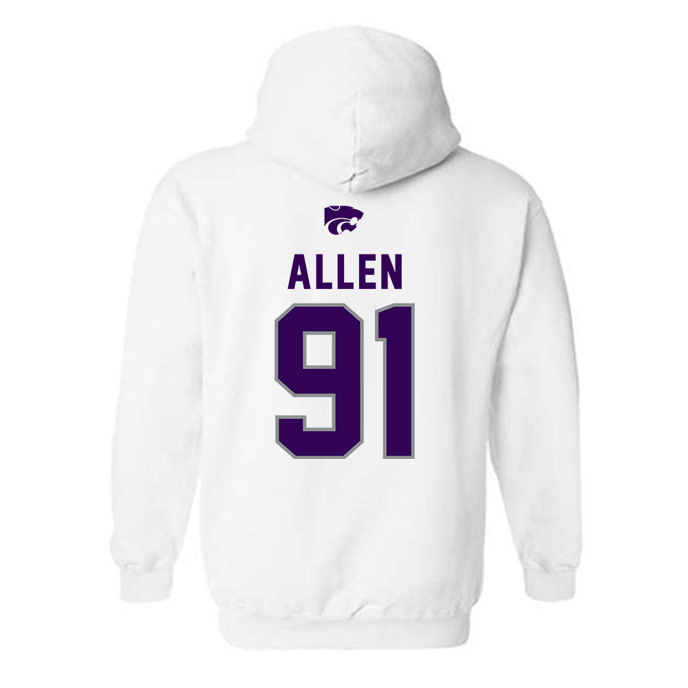 Kansas State - NCAA Football : Jordan Allen - EMAW Hooded Sweatshirt-1