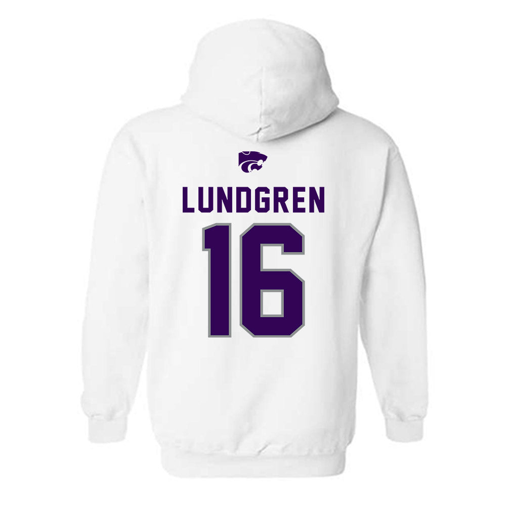 Kansas State - NCAA Women's Volleyball : Cadence Lundgren - EMAW Hooded Sweatshirt-1