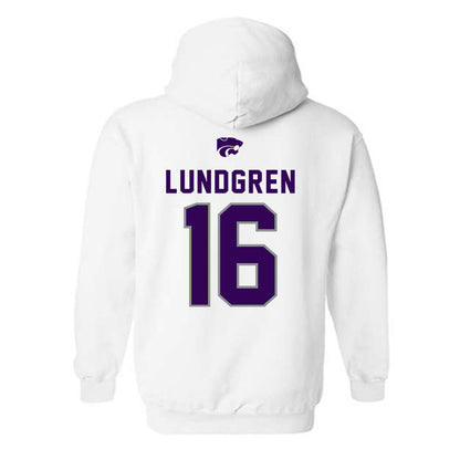 Kansas State - NCAA Women's Volleyball : Cadence Lundgren - EMAW Hooded Sweatshirt-1