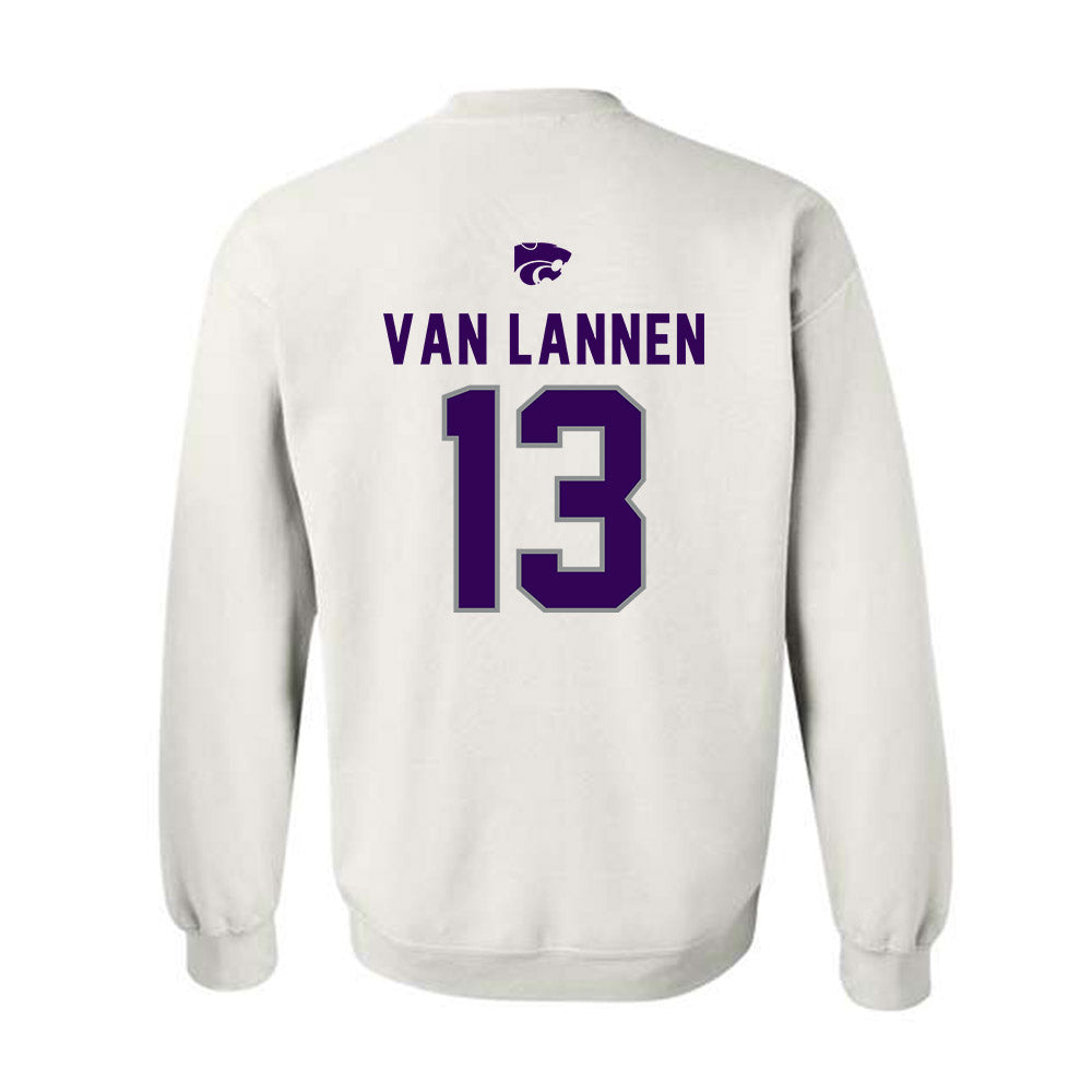 Kansas State - NCAA Women's Volleyball : Emerson Van Lannen - EMAW Crewneck Sweatshirt-1