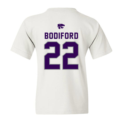 Kansas State - NCAA Football : Makari Bodiford - EMAW Youth T-Shirt-1
