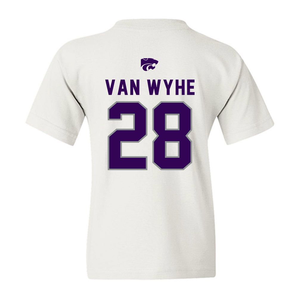Kansas State - NCAA Football : Rex Van Wyhe - EMAW Youth T-Shirt-1