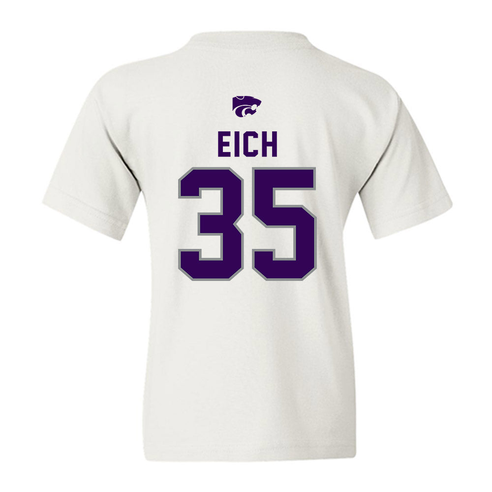 Kansas State - NCAA Baseball : Billy Eich - EMAW Youth T-Shirt-1