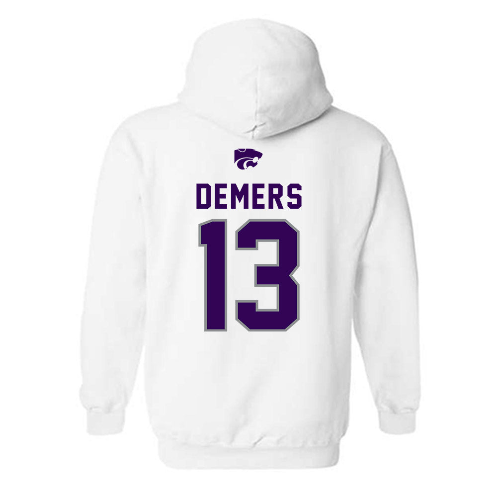 Kansas State - NCAA Women's Soccer : Gabby DeMers - EMAW Hooded Sweatshirt-1