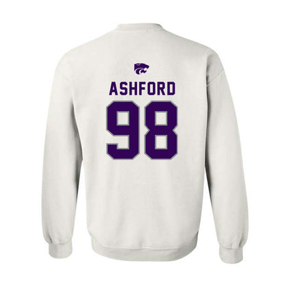 Kansas State - NCAA Football : Tucker Ashford - EMAW Crewneck Sweatshirt-1