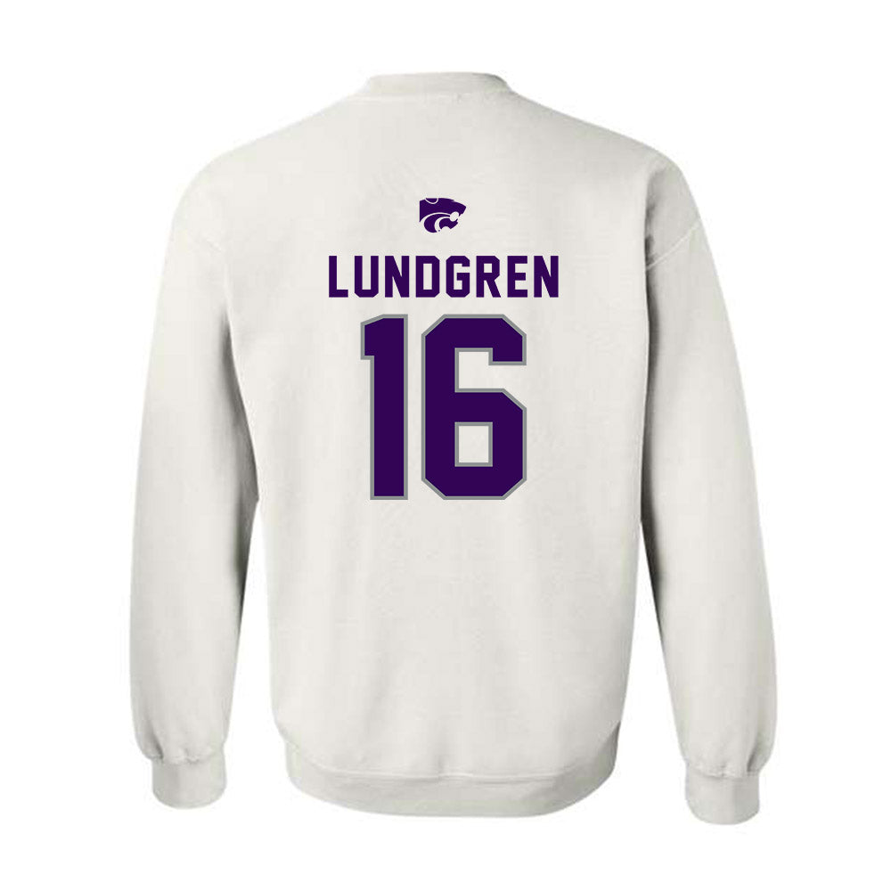 Kansas State - NCAA Women's Volleyball : Cadence Lundgren - EMAW Crewneck Sweatshirt-1