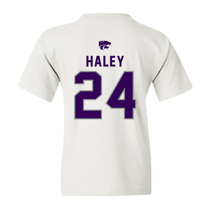 Kansas State - NCAA Baseball : Austin Haley - EMAW Youth T-Shirt-1