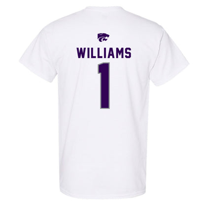 Kansas State - NCAA Football : Izaiah Williams - EMAW T-Shirt-1