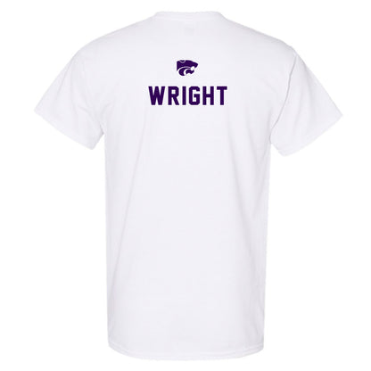 Kansas State - NCAA Women's Track & Field : Delaney Wright - EMAW T-Shirt-1