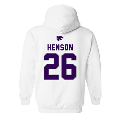 Kansas State - NCAA Baseball : Micah Henson - EMAW Hooded Sweatshirt-1