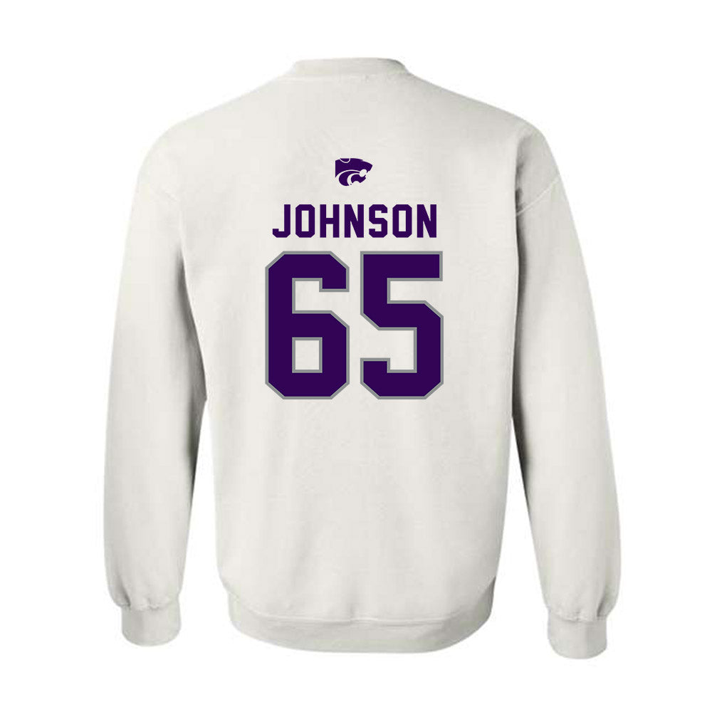 Kansas State - NCAA Football : Tyler Johnson - EMAW Crewneck Sweatshirt-1